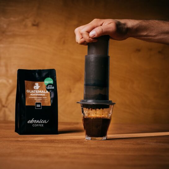 kawa Ebenica Guatemala i Aeropress